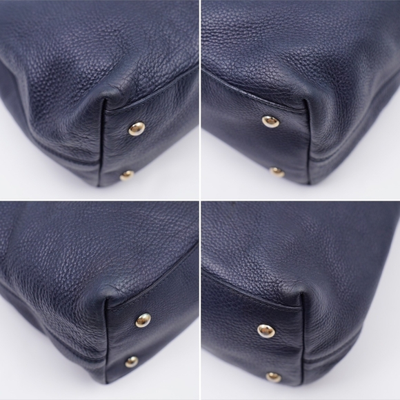 AL26❤️ GUCCI Calfskin Soho Working Tote Bag - Picture 10 of 15